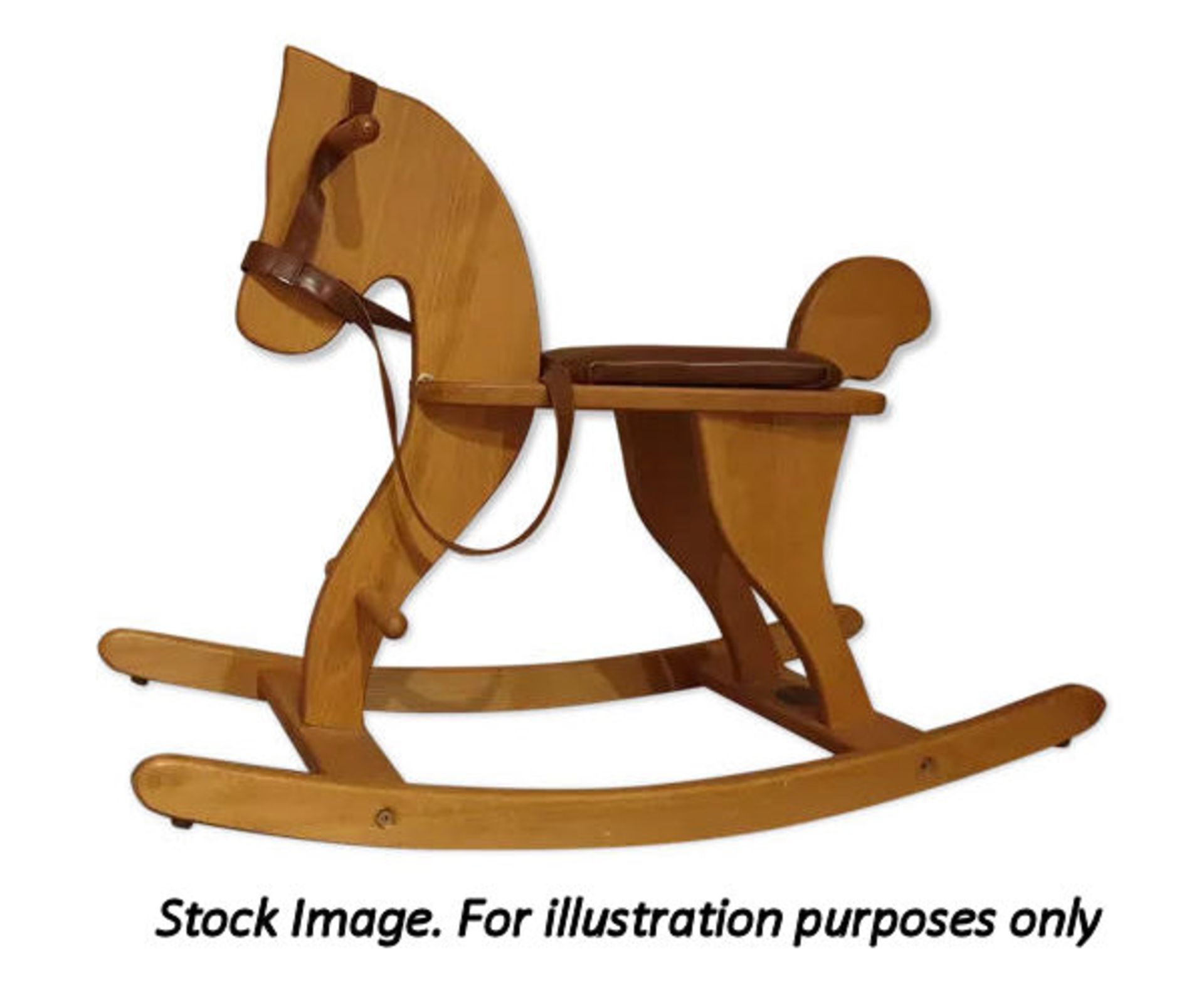 1 x Moulin Roty Cheval a Bascule Wooden Rocking Horse - New/Boxed - HTYS311 - CL987 - Location: