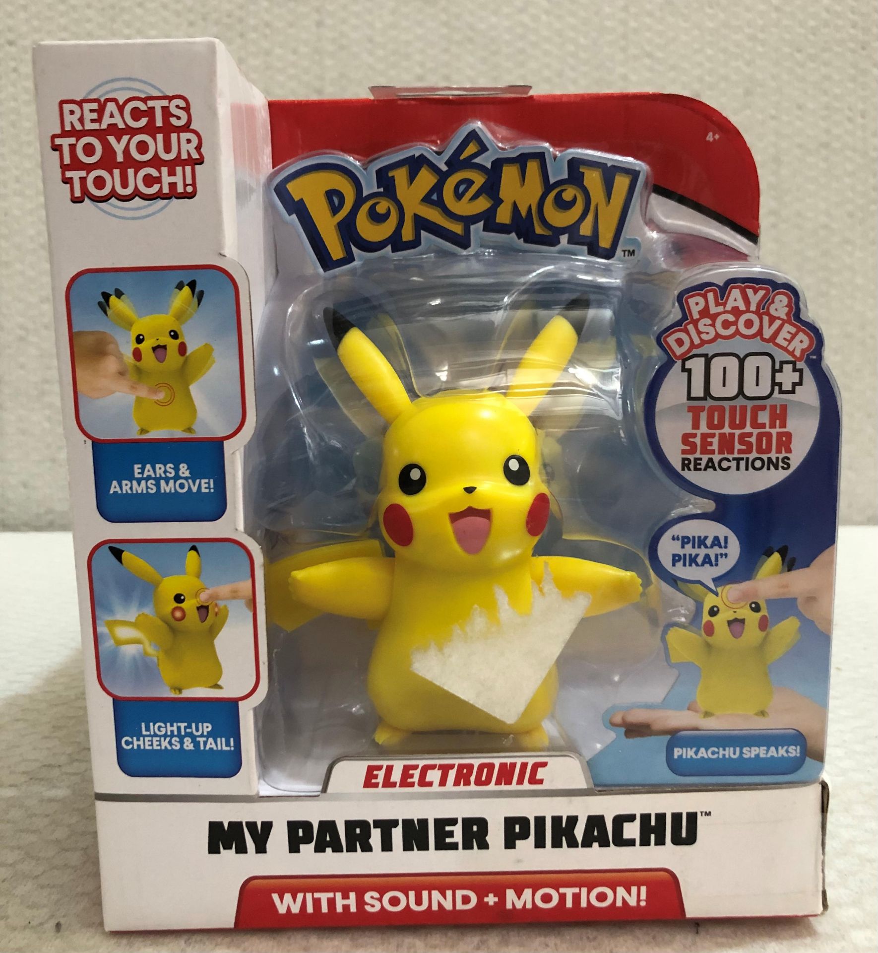 3 x Electronic Pokemon My Partner Pikachu - New/Boxed - HTYS327 - CL987 - Location: Altrincham - Image 2 of 4