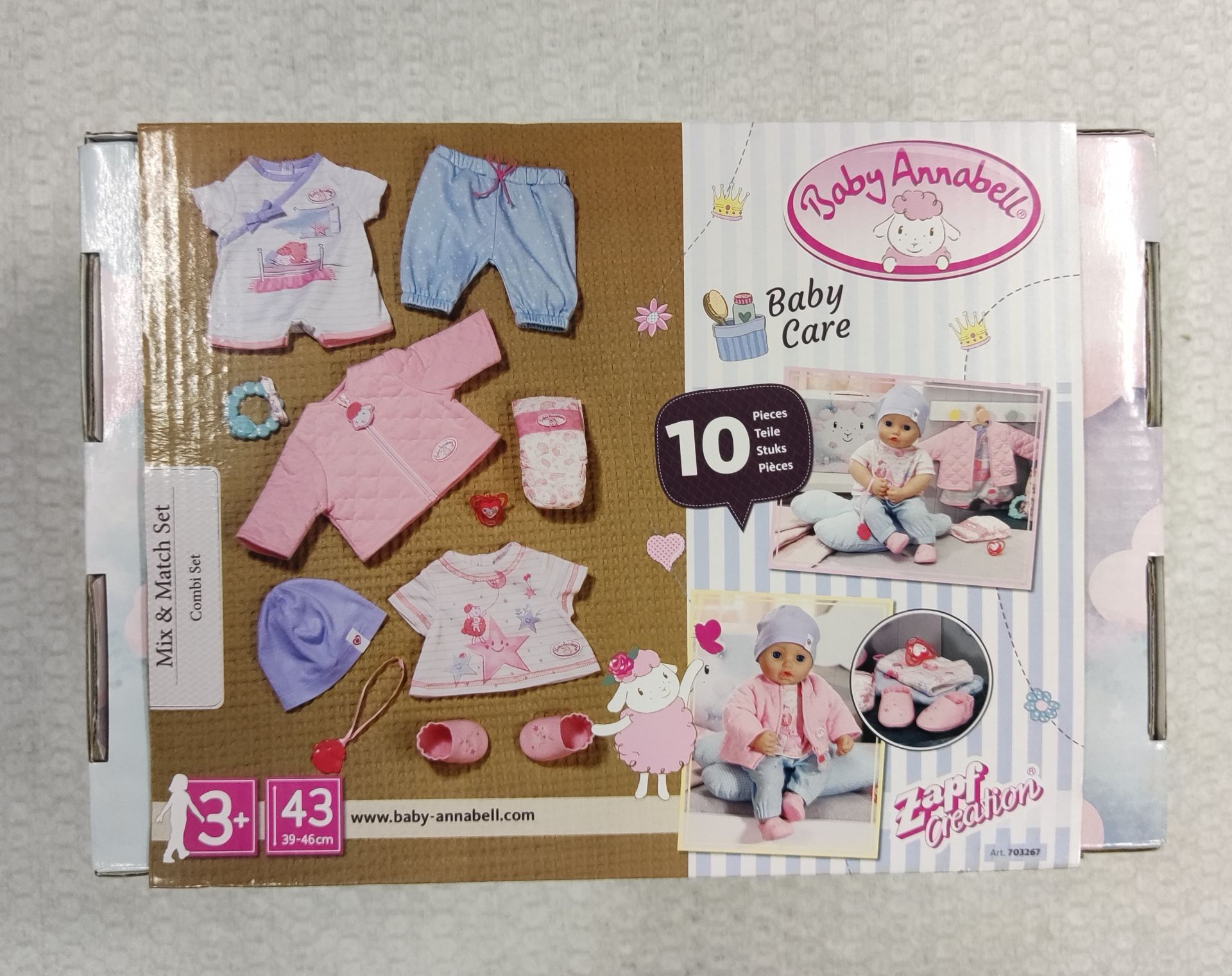 1 x Baby Annabell Mix & Match Combi Set - New/Boxed - Image 5 of 7