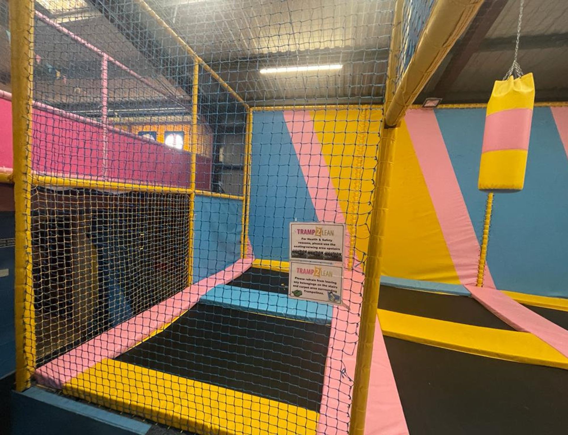 1 x Trampoline Park With Over 40 Interconnected Trampolines, Inflatable Activity Area, Waiting - Image 68 of 99