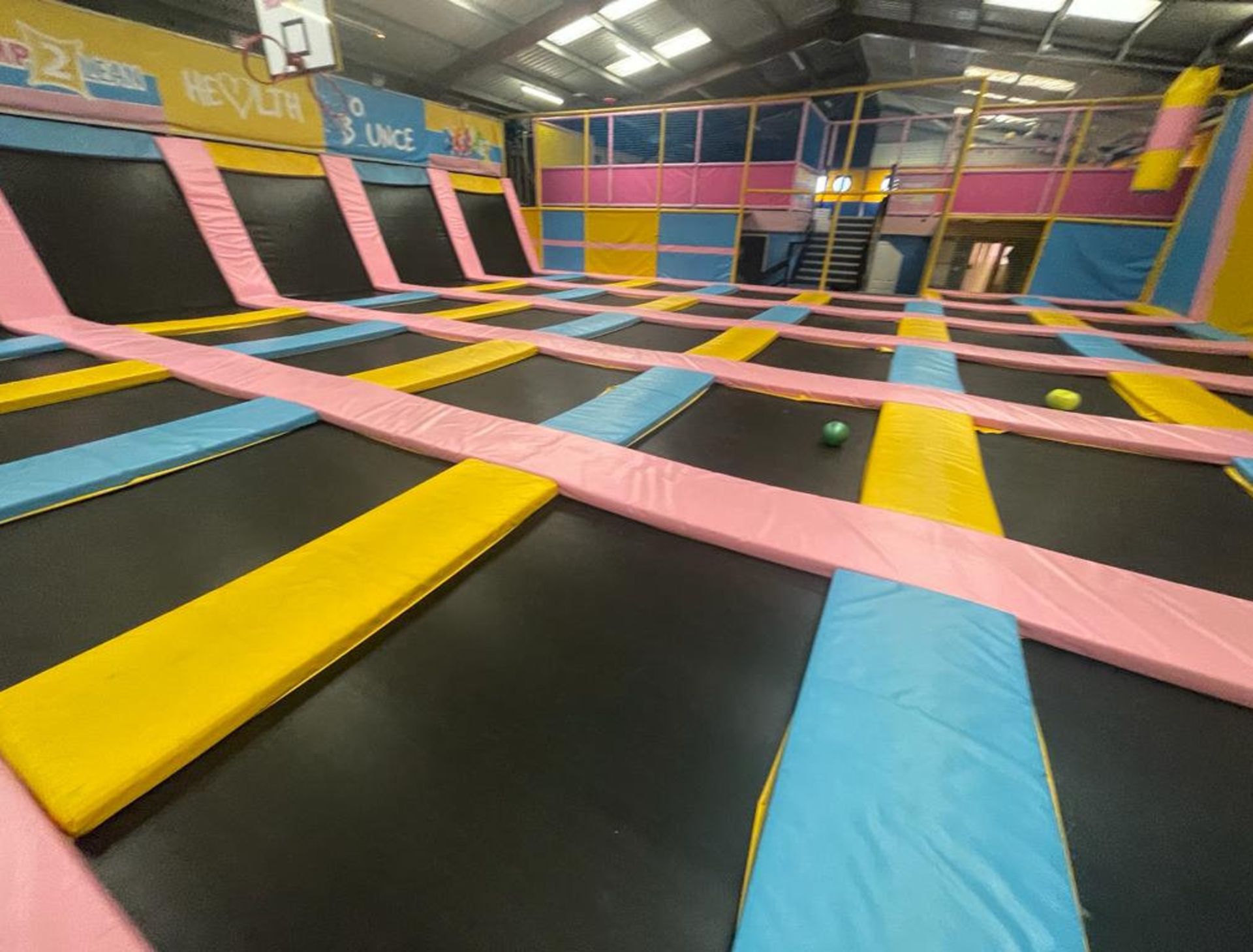 1 x Trampoline Park With Over 40 Interconnected Trampolines, Inflatable Activity Area, Waiting - Image 32 of 99