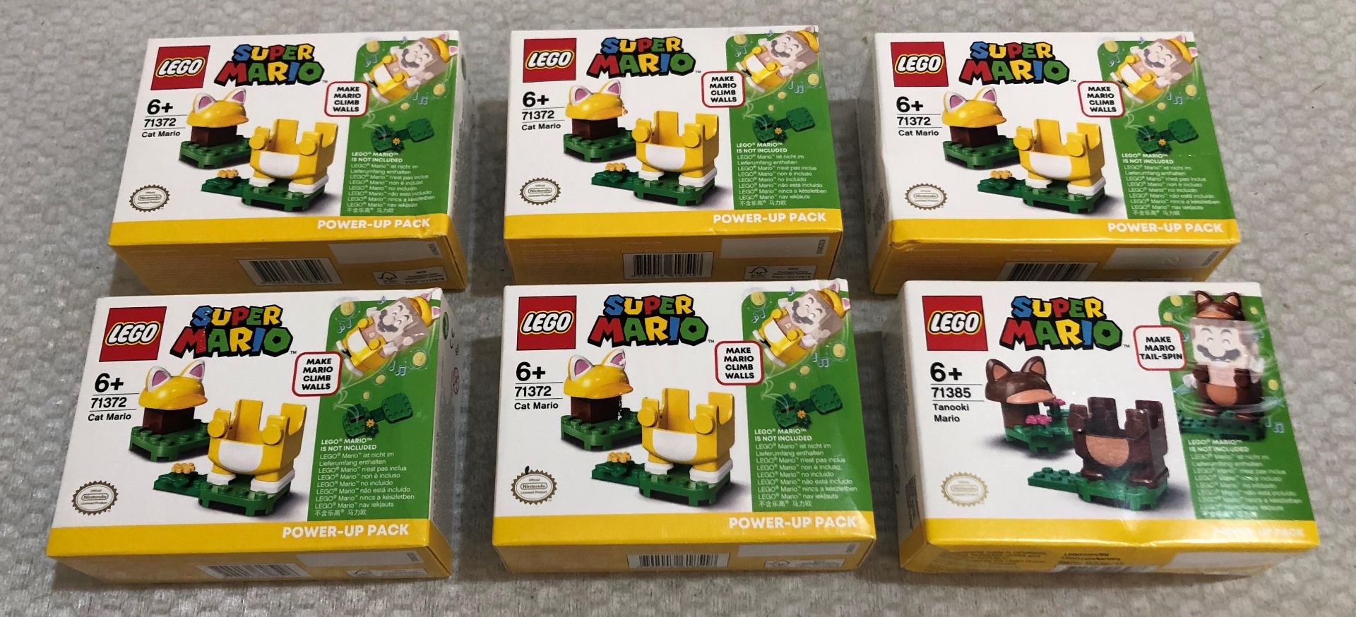 6 x Lego Super Mario Costumes - New/Boxed - HTYS335 - CL987 - Location: Altrincham WA14 - RRP: £54