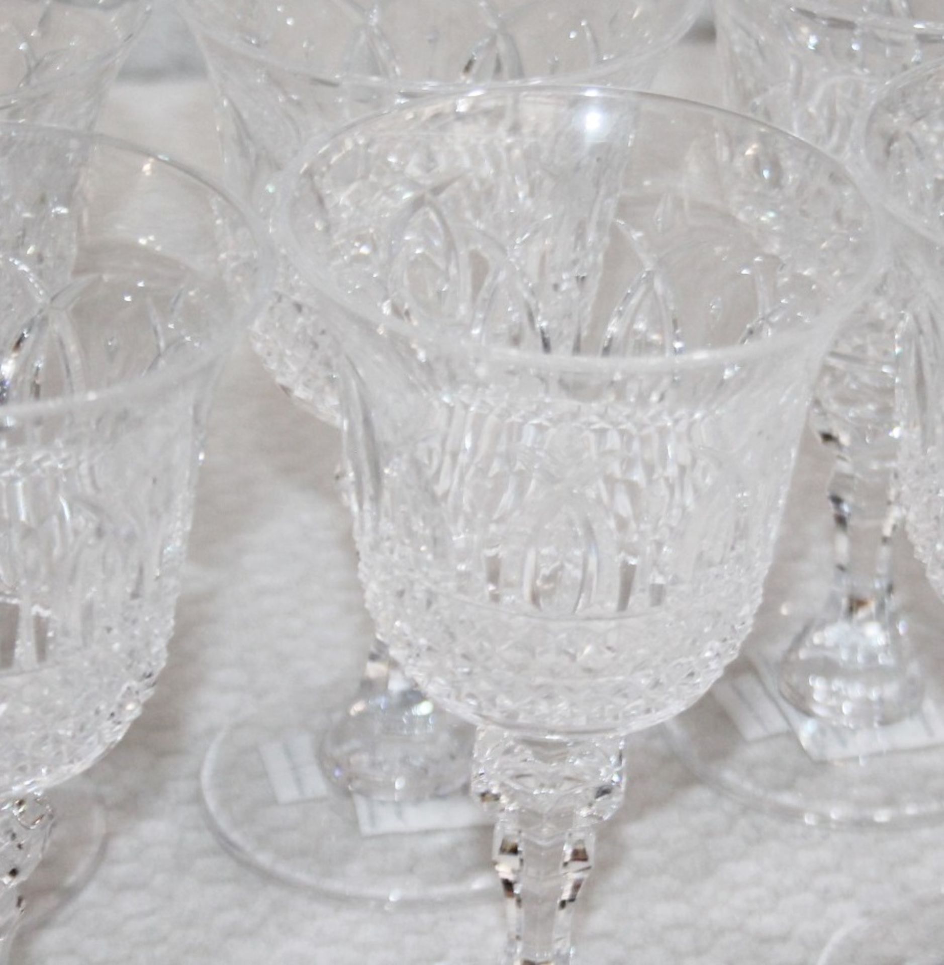 Set of 6 x MARIO LUCA GIUSTI 'Italia' Clear Synthetic Crystal Wine Goblets (180ml) - RRP £144.00 - Image 6 of 13
