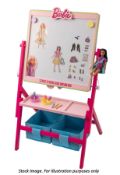 1 X Barbie 2 in 1 Floor Standing Easel - New/Boxed - HTYS339 - CL987 - Location: Altrincham WA14 -