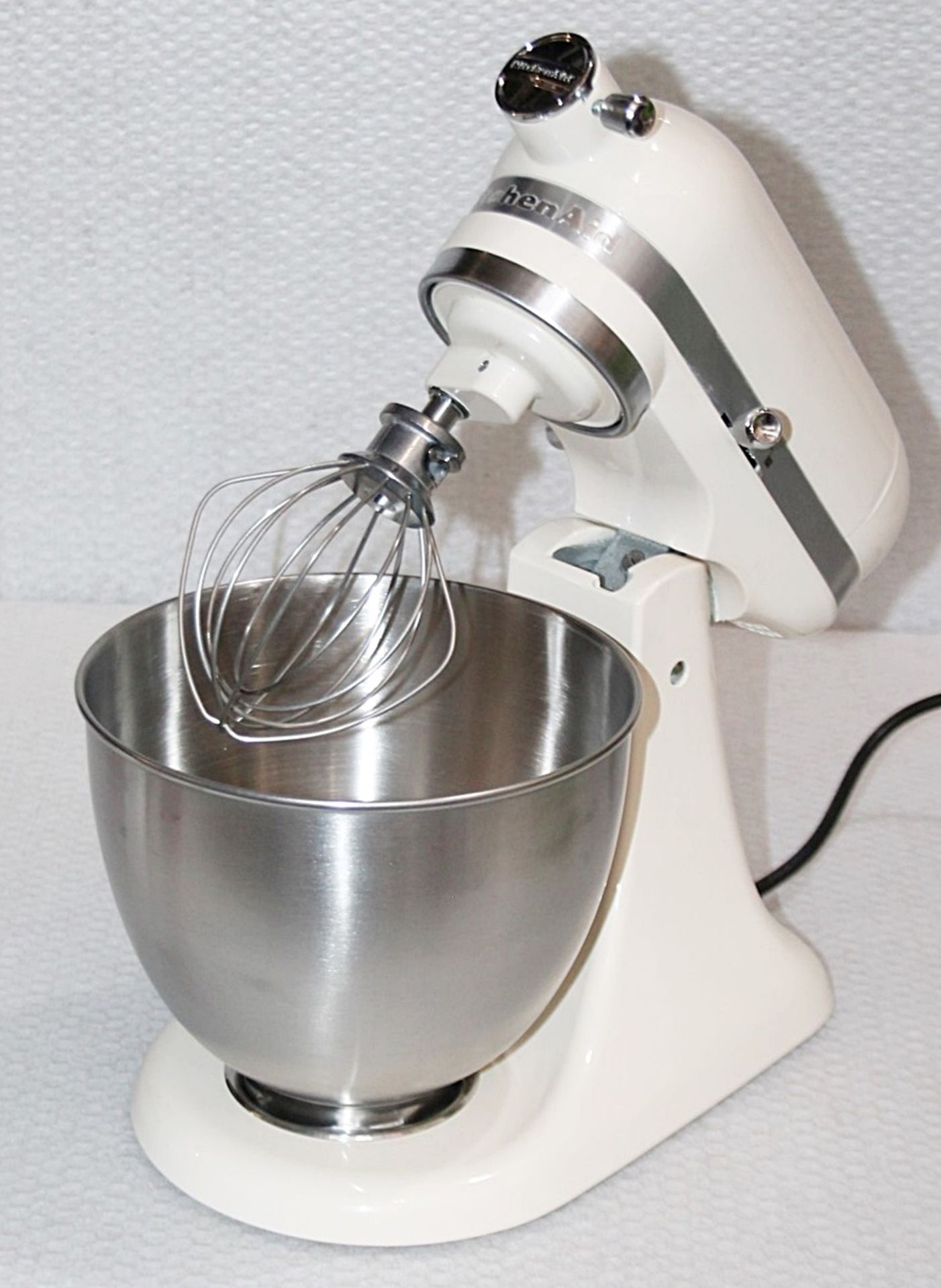 1 x KITCHENAID Artisan Mini Stand Mixer (3.3L) - Original Price £399.00 - Colour: Almond Cream - - Image 2 of 18