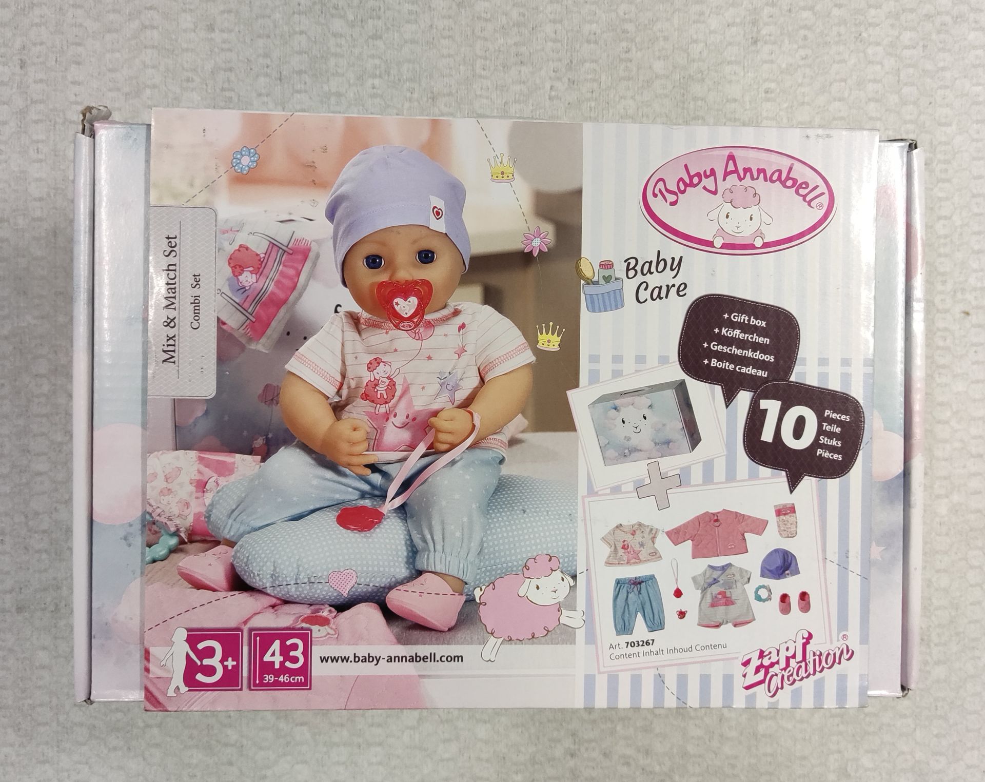1 x Baby Annabell Mix & Match Combi Set - New/Boxed - Image 3 of 7