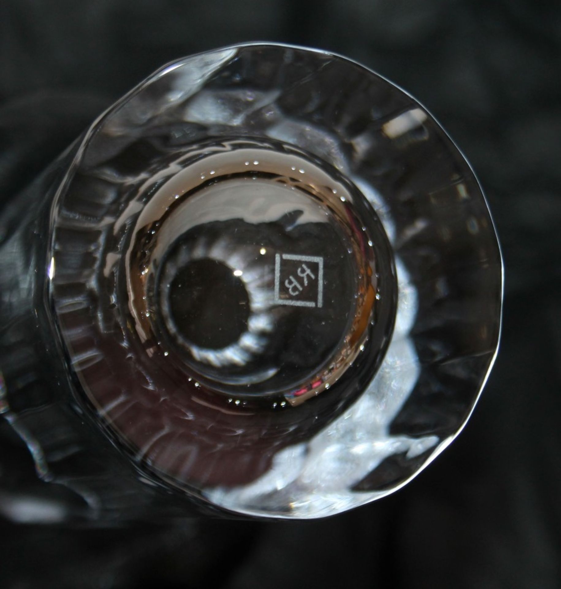 1 x RICHARD BRENDON Fluted Handmade Crystal Highball Glass (380ml) - Original Price £90.00 - Image 9 of 9