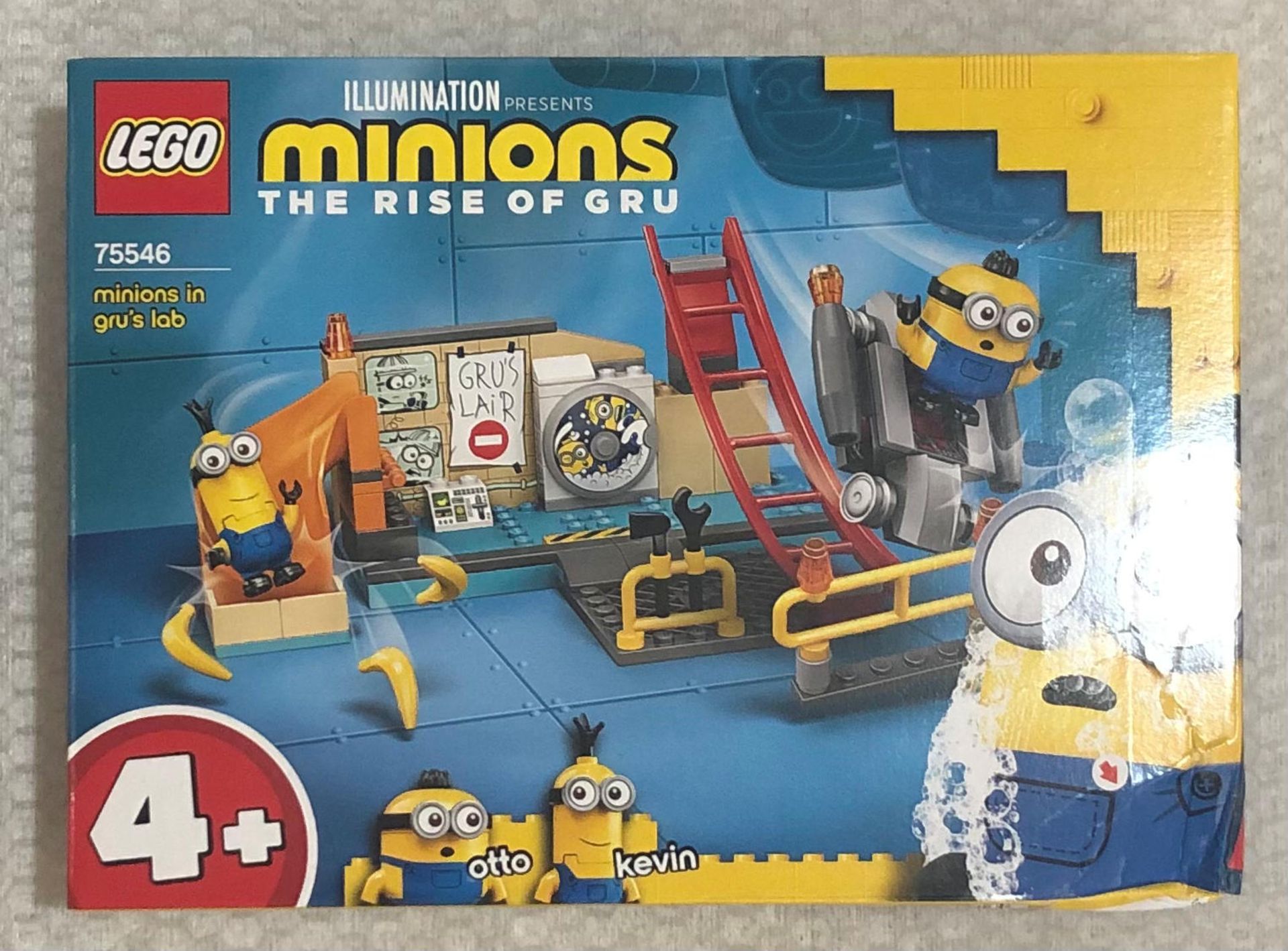 1 x Lego Minions The Rise Of Gru Minions In Gru's Lab - Model 75546 - New/Boxed - Image 2 of 5