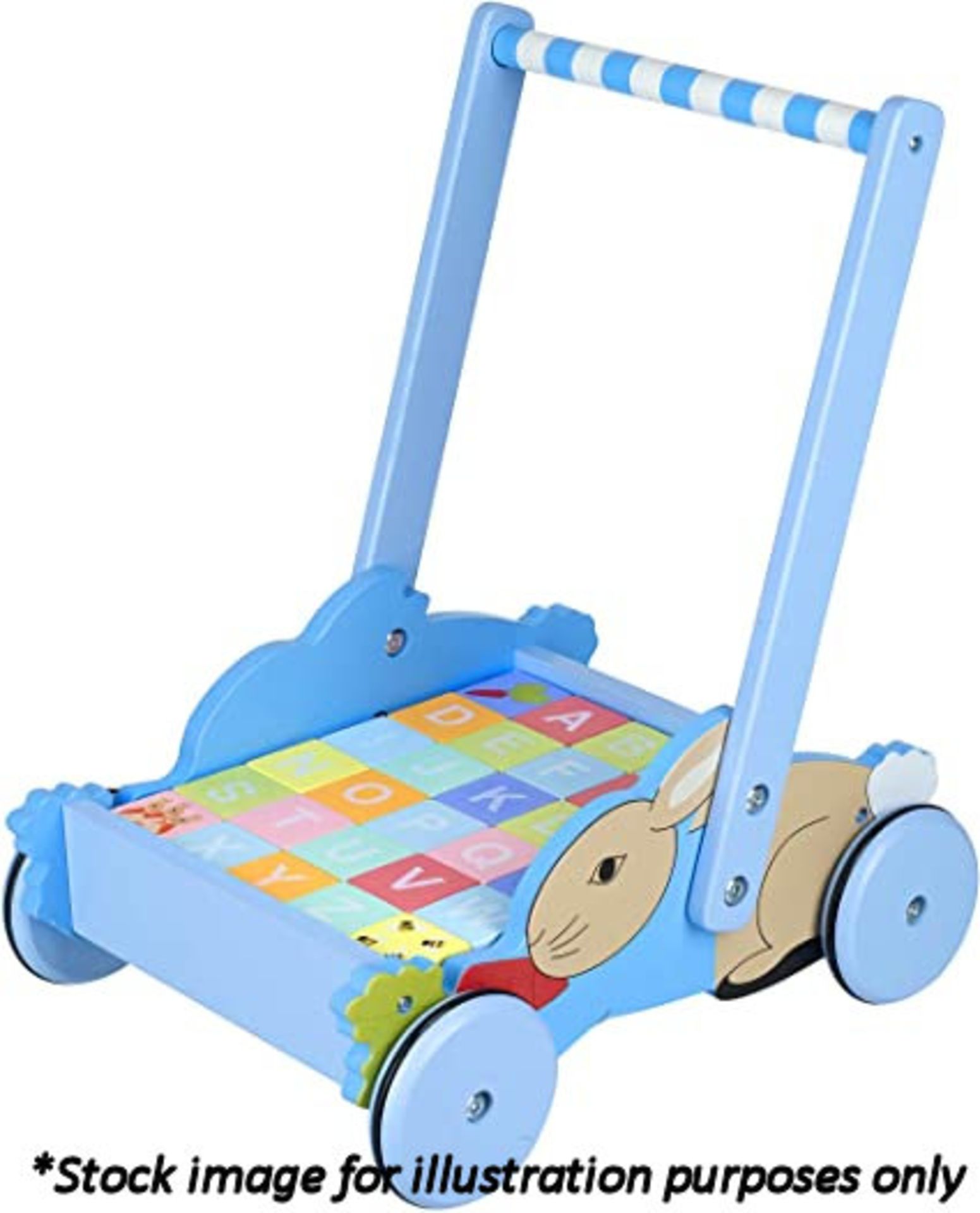 1 x Peter Rabbit Block Trolley By Orange Tree Toys - New/Boxed - HTYS294 - CL987 - Location: