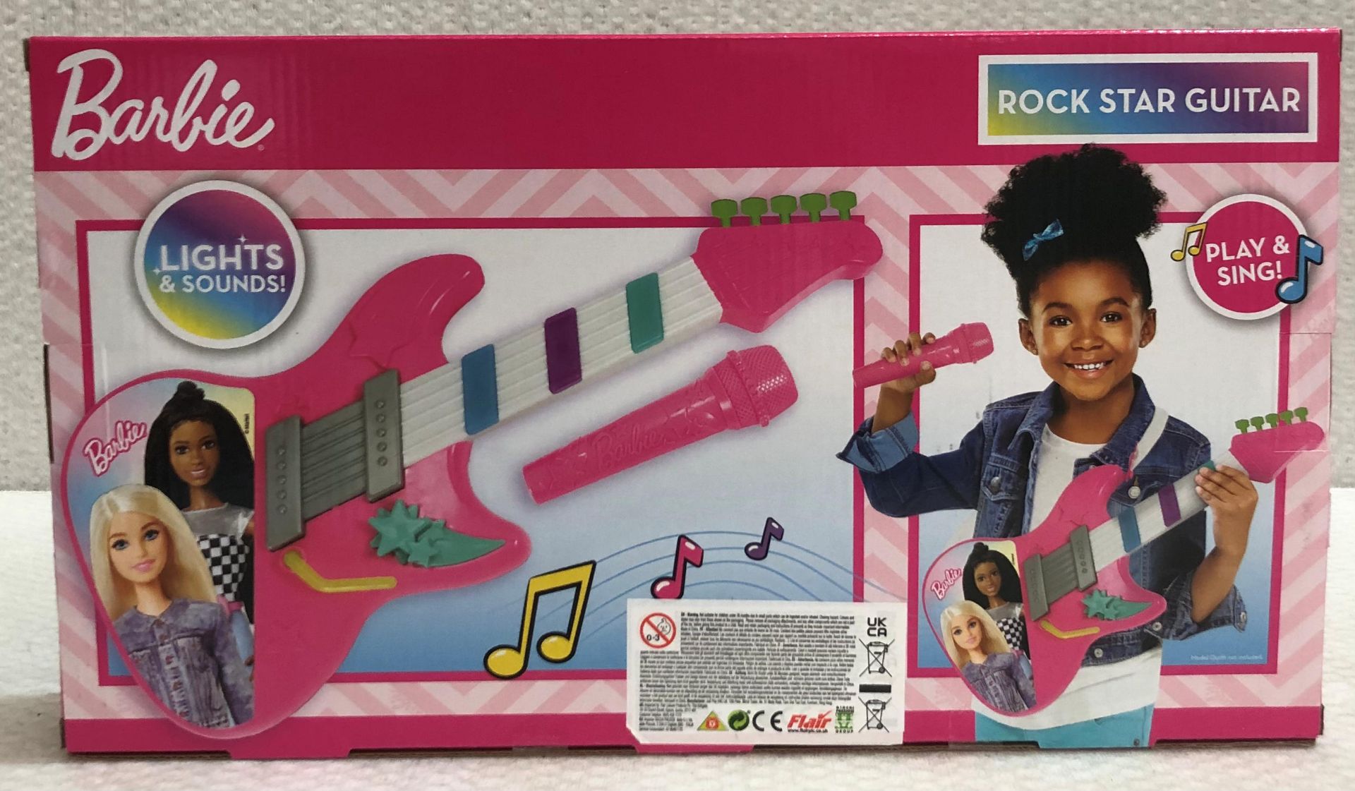 1 x Barbie Rock Star Guitar - New/Boxed - HTYS306 - CL987 - Location: Altrincham WA14 - RRP: £ - Image 5 of 6