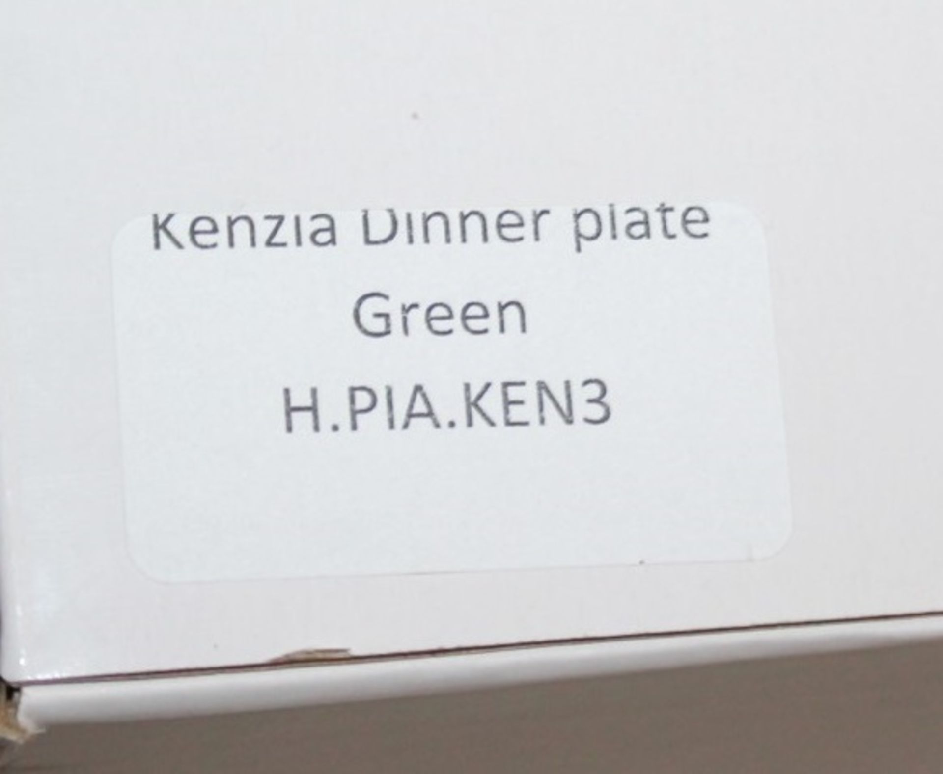 Set Of 4 x MARIO LUCA GIUSTI Kenzia Plates (23cm) - Original Price £92.00 - Unused Boxed Stock - - Image 5 of 8