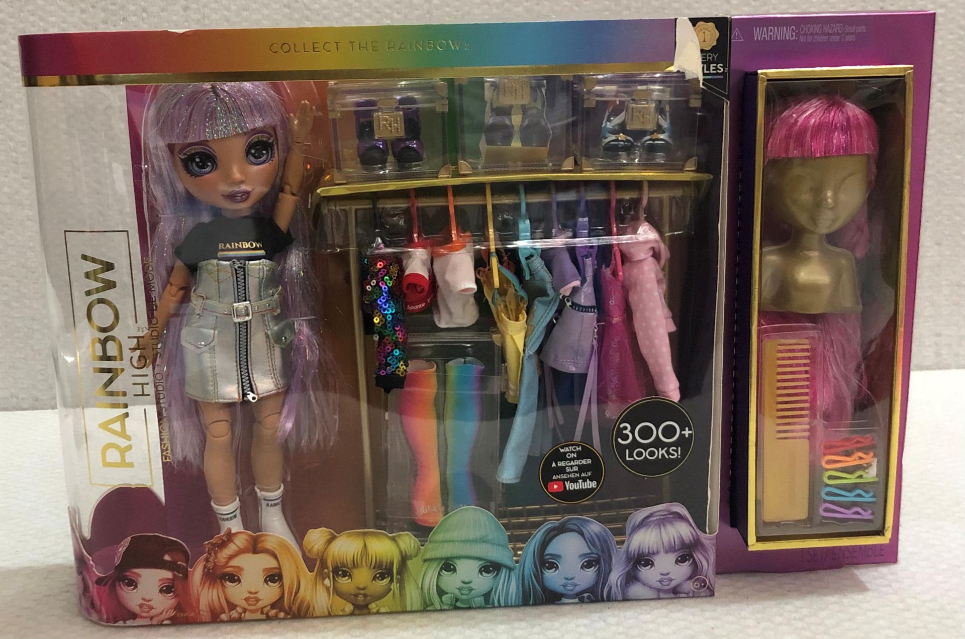 1 x Rainbow High Avery Styles Doll And Fashion Studio - New/Boxed - HTYS299 - CL987 - Location: - Image 2 of 5