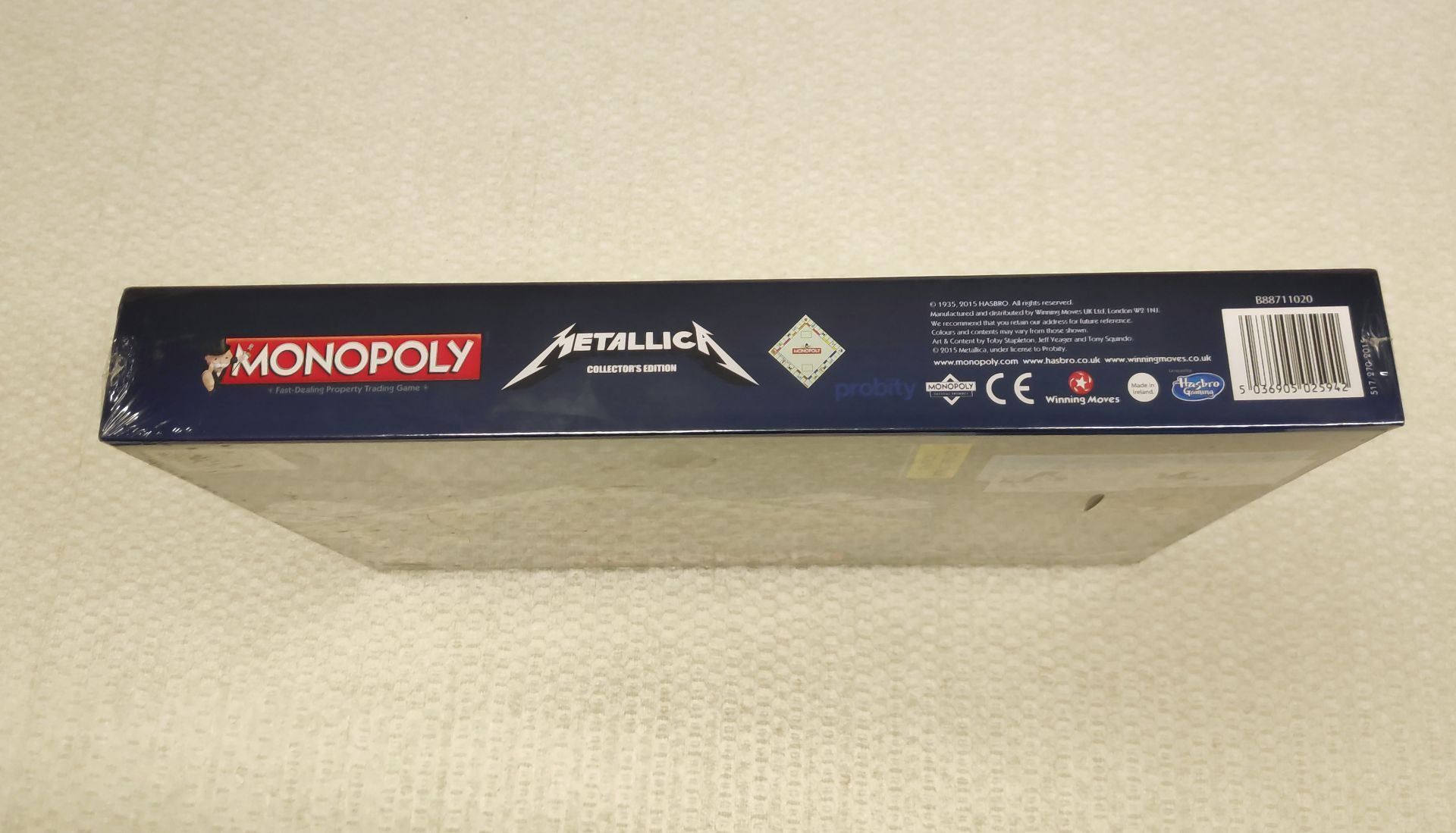 1 x Metallica Collector's Edition Monopoly - New/Sealed - HTYS170 - CL720 - Location: Altrincham WA1 - Image 6 of 8