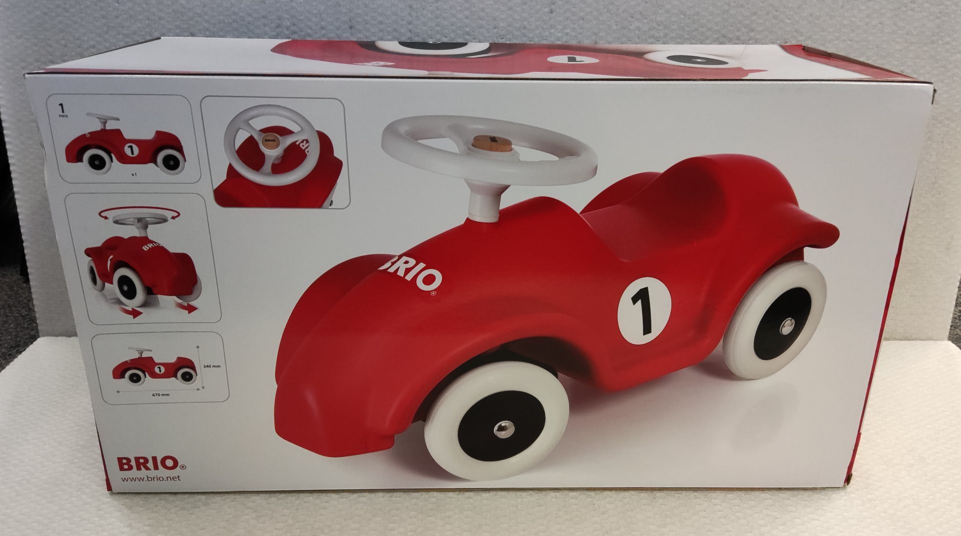 1 x Brio Ride On Race Car - Model 30285 - New/Boxed - Image 6 of 8