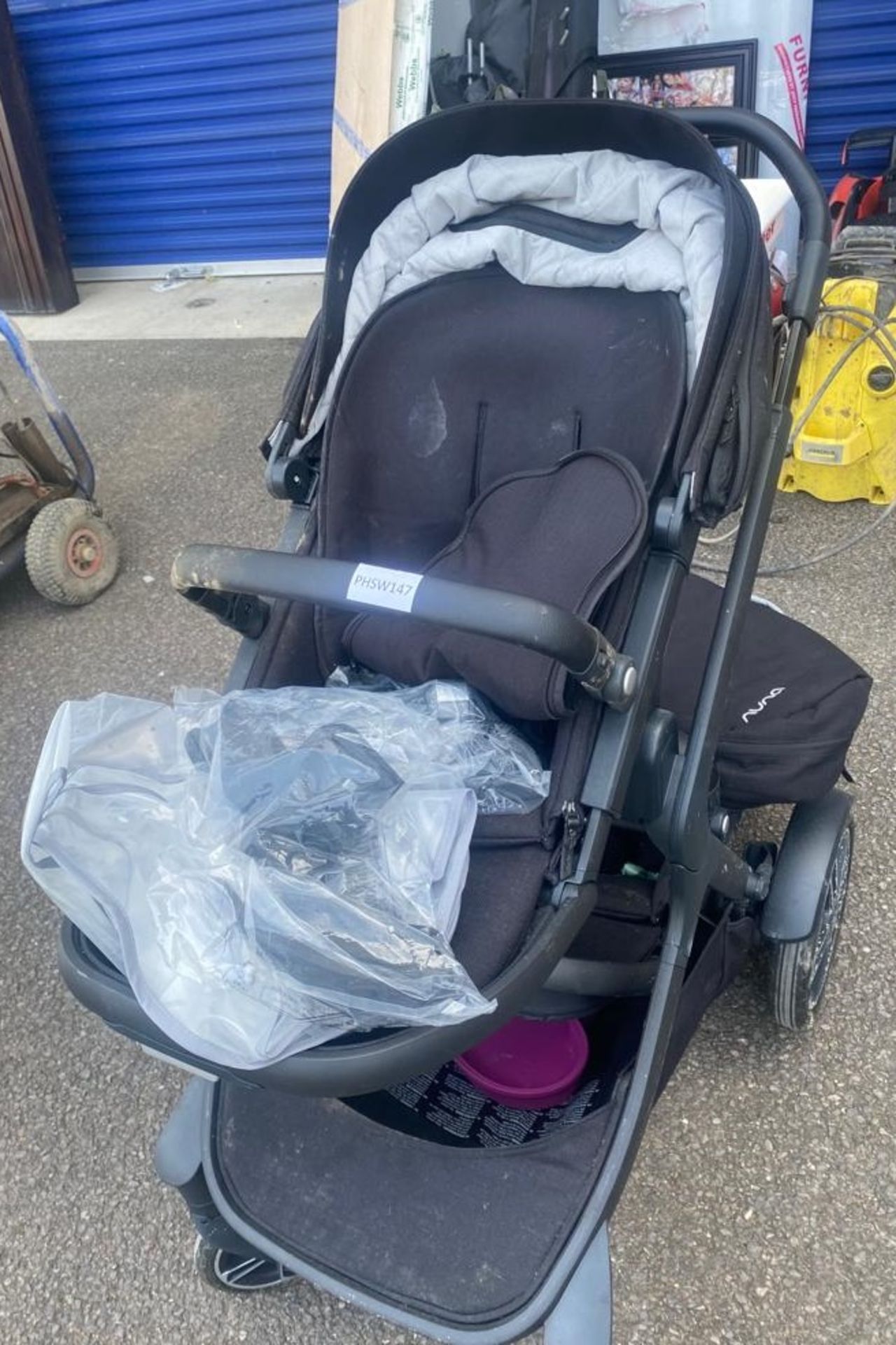 1 x Nuna Baby Stroller With Accessories - Due To Being In Storage The Pram Would Benefit From