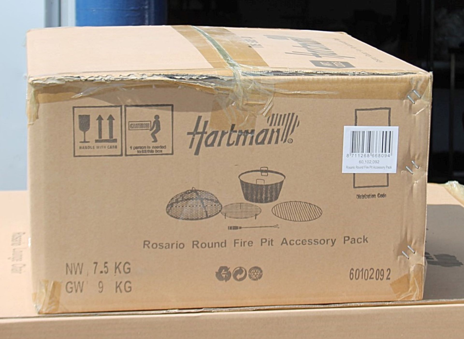1 x Hartman Rosario Fire Pit Garden Set With 3-in-1 Firepit, Grill & Ice Bucket - RRP £1,799.99 - Image 8 of 12