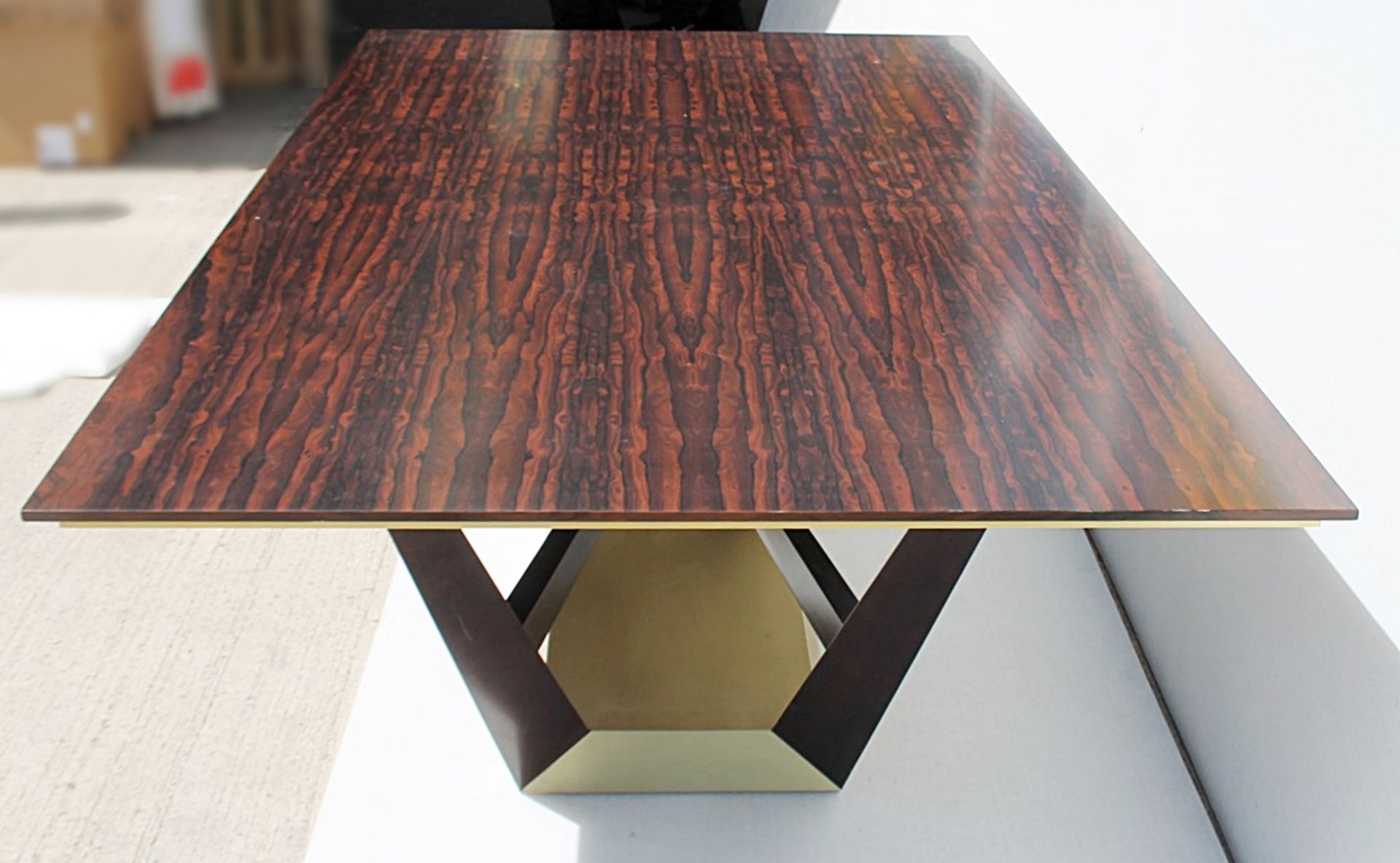 1 x PORADA 'Ellington' Dining Table - 2.2 Metres In Length - Original RRP £7,495 - Image 3 of 12