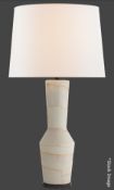 1 x KELLY WEARSTLER / VISUAL COMFORT 'Alta' Designer Table Lamp In White - Original Price £1,000