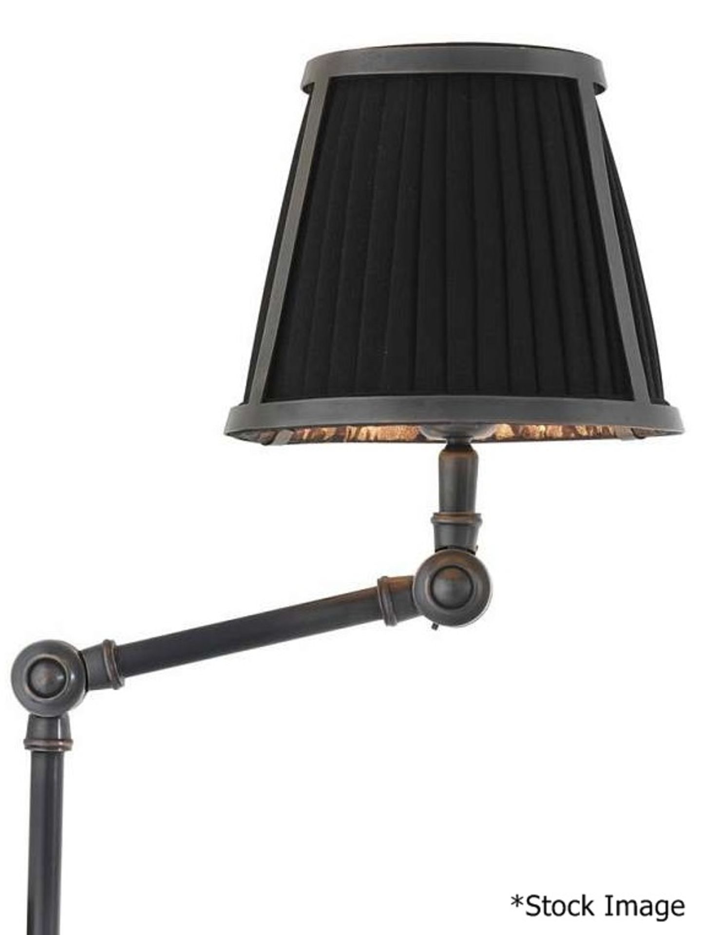 1 x EICHHOLTZ 'Brunswick' Luxury Wall Lamp With A Black Bronze Finish - Original Price £515.00 - Image 2 of 10