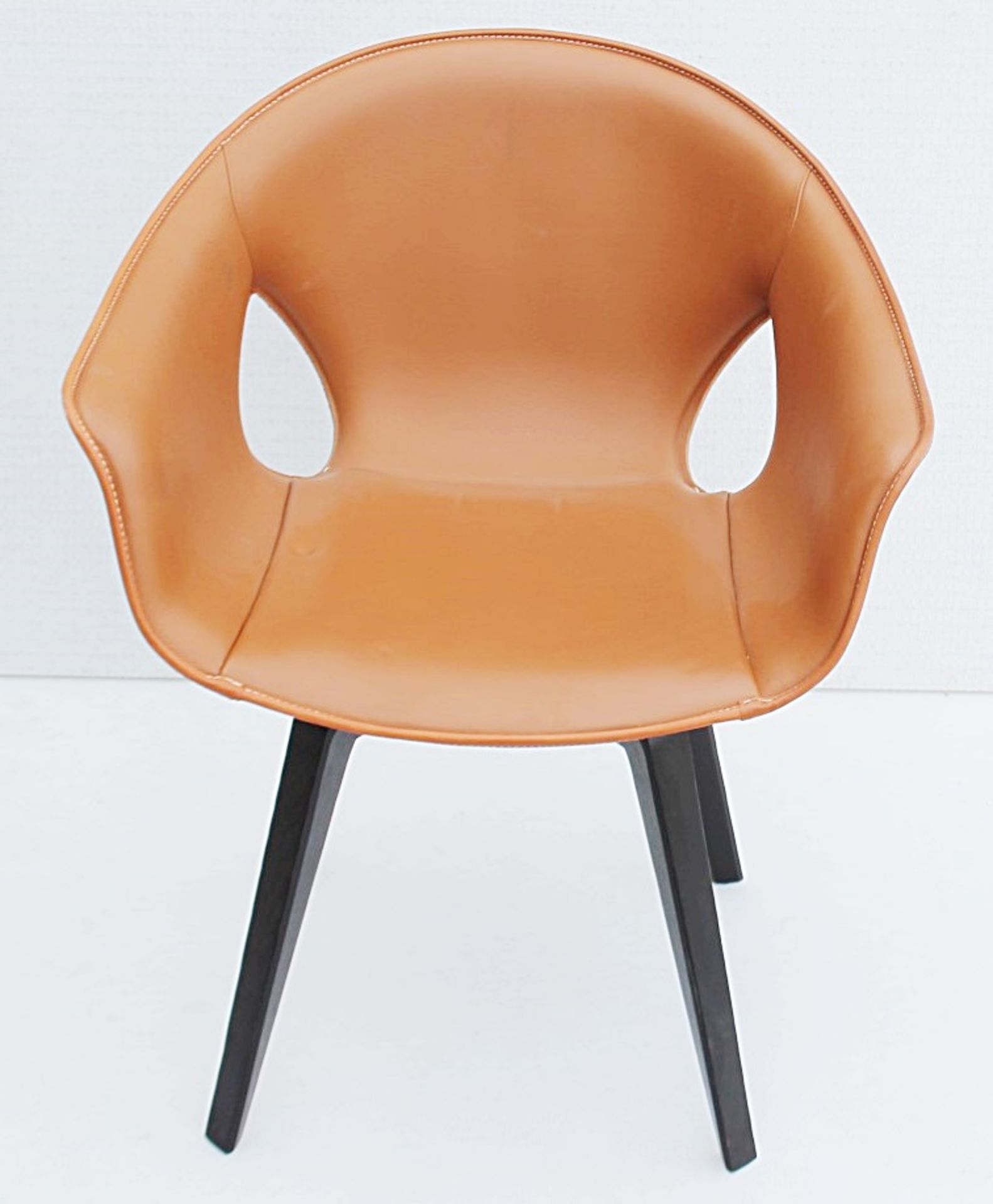 1 x POLTRONA FRAU 'Ginger' Designer Leather Swivel Chair In Bespoke Colours - Original Price £3,299 - Image 2 of 9