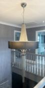 1 x Statement 8-Light Hallway Chandelier Ceiling Light Fitting - CL762 - NO VAT ON THE HAMMER