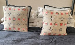 4 x Assorted Premium Cushions - Ref: BED2 - CL749 - NO VAT ON THE HAMMER - Collection Location: