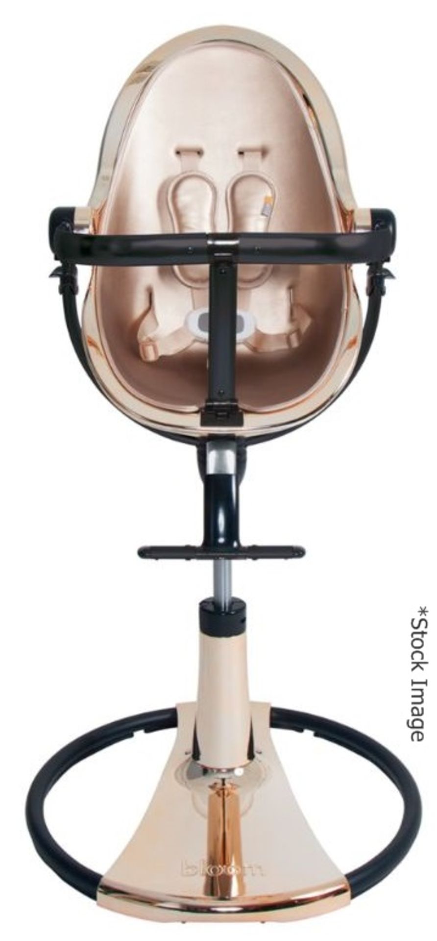 1 x BLOOM 'Fresco' Designer High Chair In A SPECIAL EDITION Rose Gold Finish - Original RRP £695.00 - Image 3 of 14