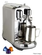 1 x NESPRESSO 'Creatista Plus' Coffee Machine In Silver - Original Price £479.95 - Boxed Stock