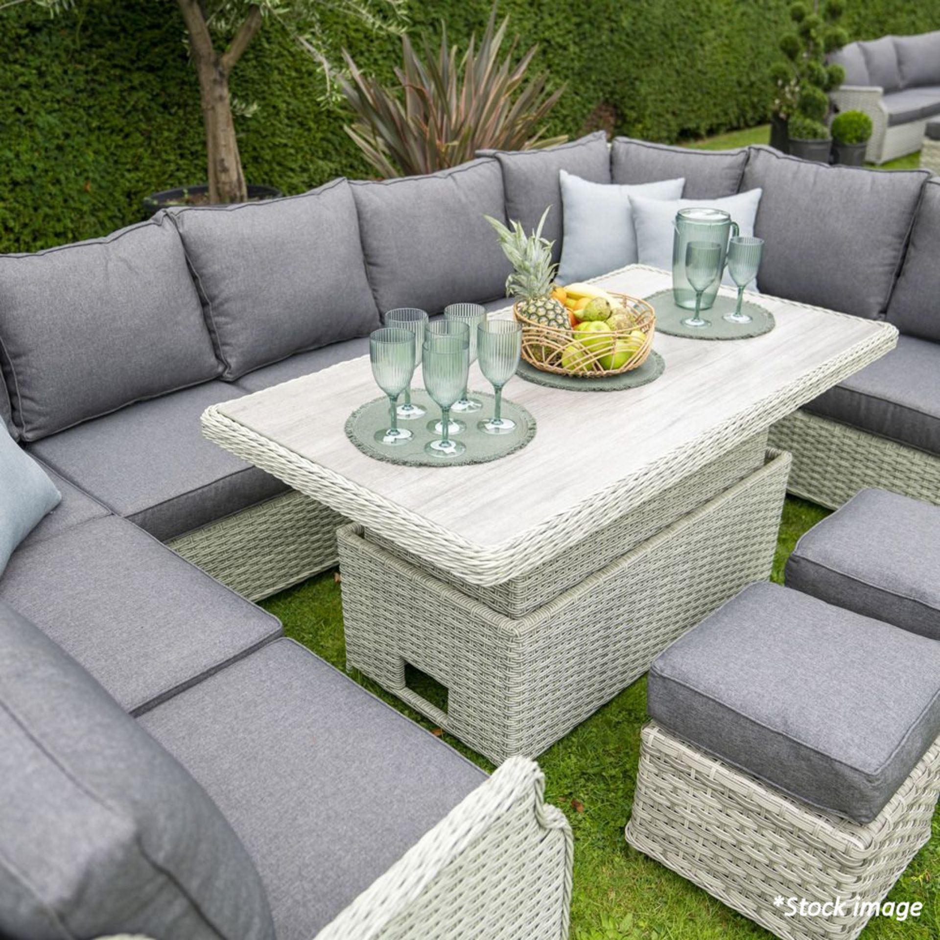 Hartman Hatfield U-Shaped Garden Lounge Set With Height Adjustable Table - New/Boxed - RRP £3,399.99 - Image 26 of 27
