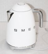 1 x SMEG Drip Coffee Machine In White - Original Price £179.95 - Unused Boxed Stock