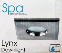 4 x Searchlight Spa Bathroom Lighting Lynx Downlight - IP44 Rated - New Boxed Stock - CL323 - Ref: 1