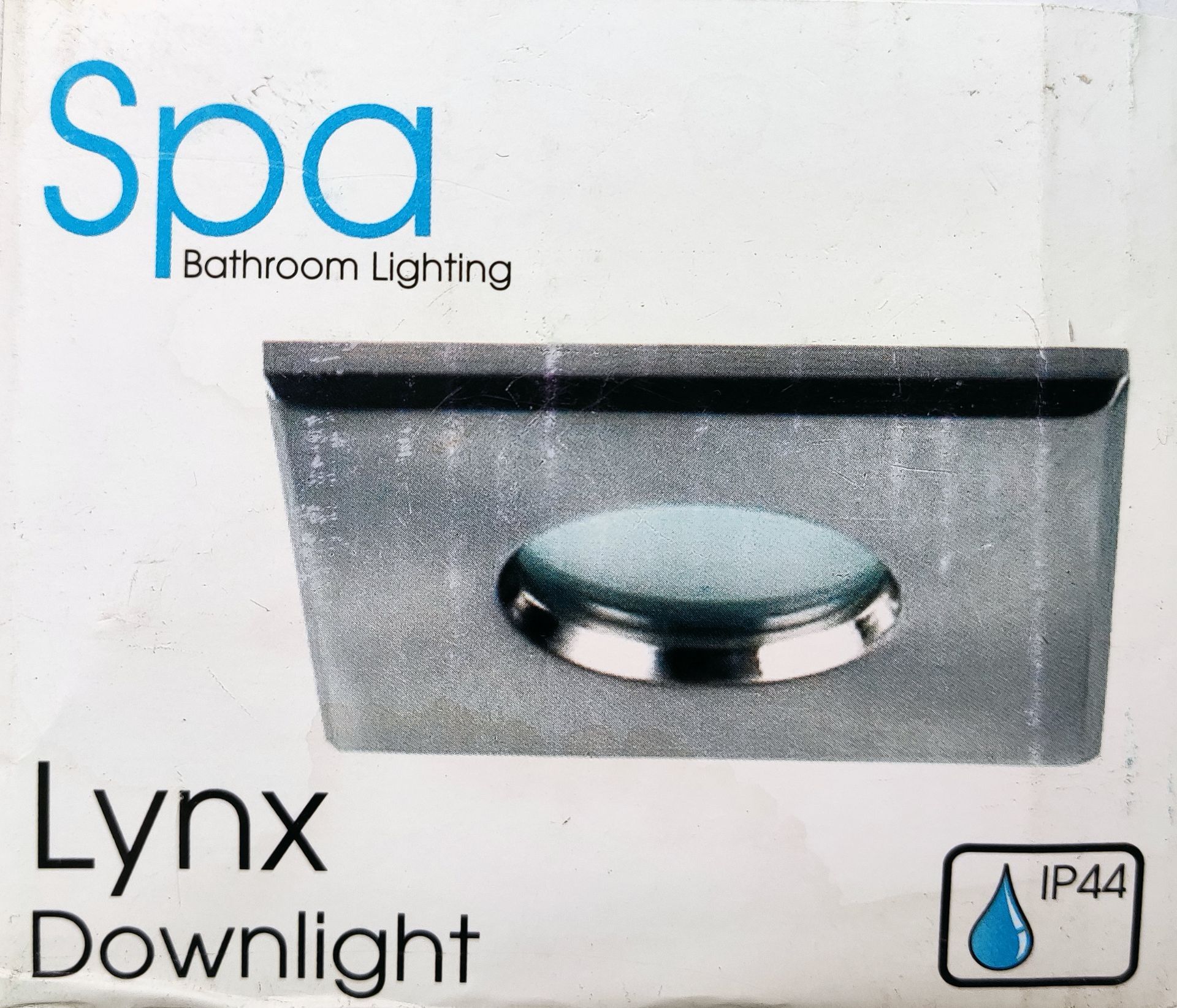 4 x Searchlight Spa Bathroom Lighting Lynx Downlight - IP44 Rated - New Boxed Stock - CL323 - Ref: 1
