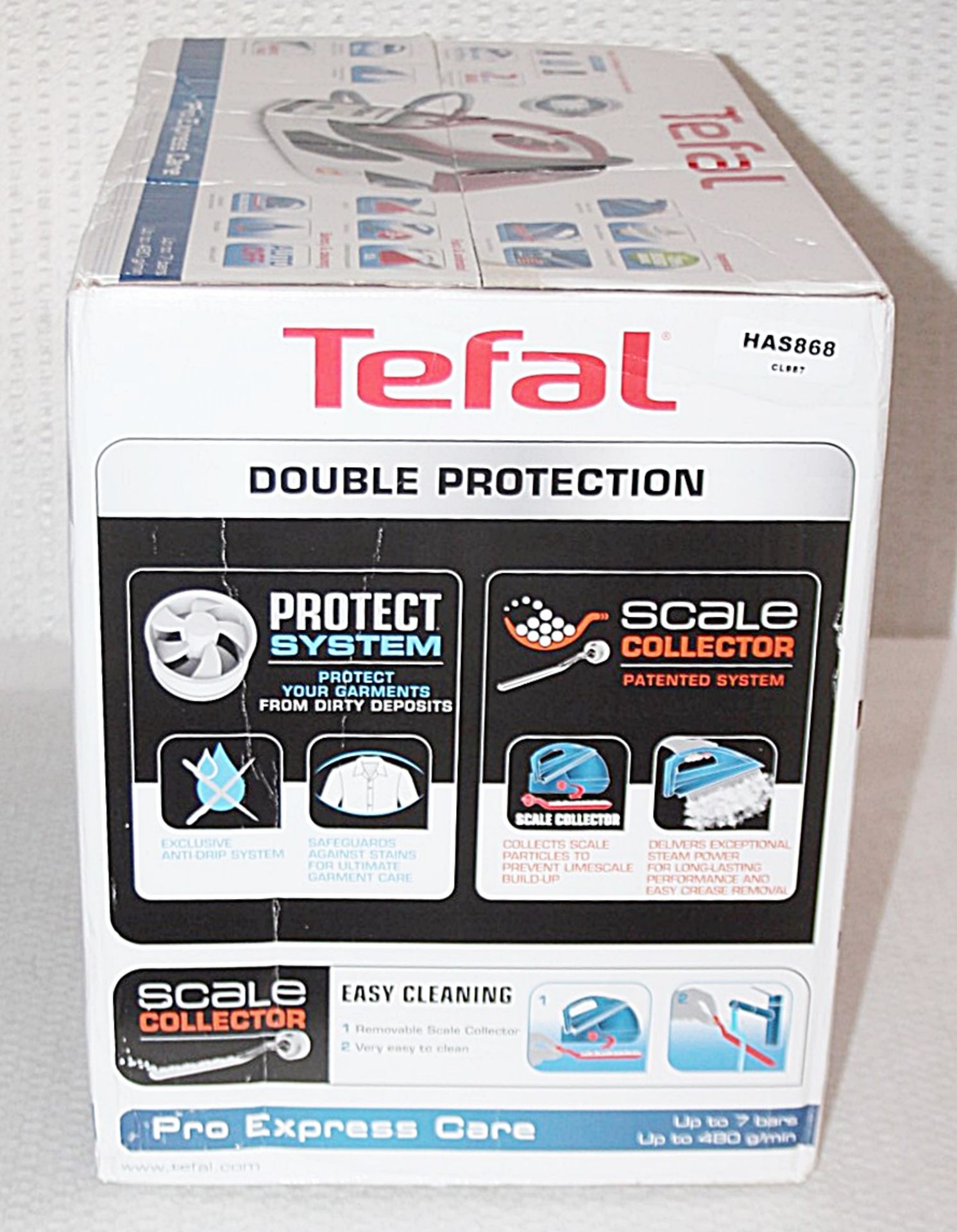 1 x TEFAL 'Pro Express Care' Anti-Scale Steam Generator Iron - Original Price £398.00 - Unused Boxed - Image 17 of 18