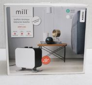 1 x MILL Freestanding 1800W Heater - Original Price £79.99 - Unused Boxed Stock