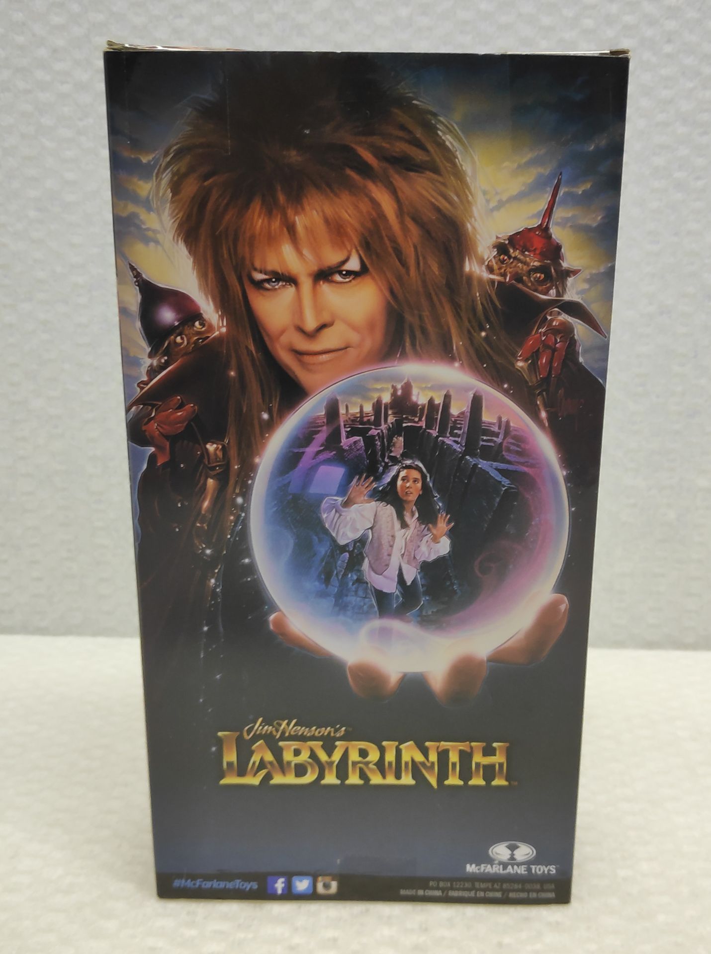 1 x David Bowie Dance Magic Jareth Action Figure From Labyrinth - McFarlane Toys - New/Boxed - HTYS1 - Image 10 of 10