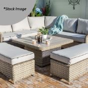 1 x HARTMAN 'Langdale' Grand Square Outdoor Dining Garden Furniture Set - New/Boxed - RRP £2,399.99