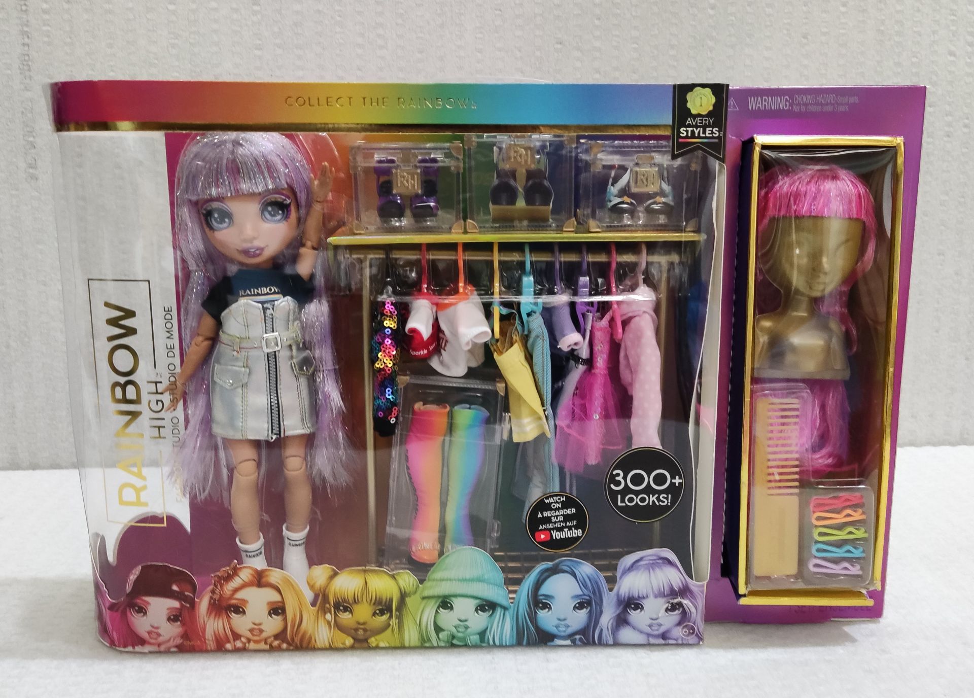 1 x Rainbow High Avery Styles Doll And Fashion Studio - New/Boxed - Image 2 of 4
