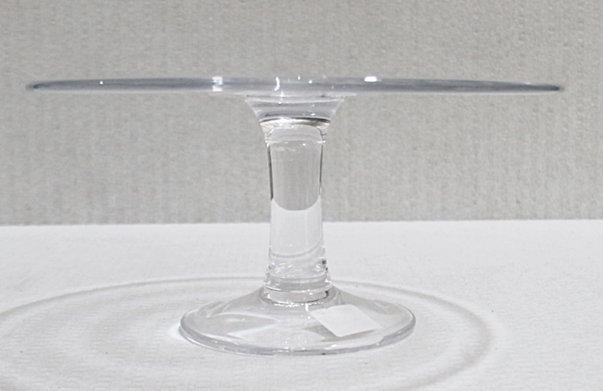 1 x VILLEROY & BOCH 'Retro Accessoires' Crystal Glass Serving Plate / Cake Stand - Image 3 of 6