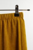 1 x Boutique Le Duc Ochre Skirt - From a High End Clothing Boutique In The Netherlands -