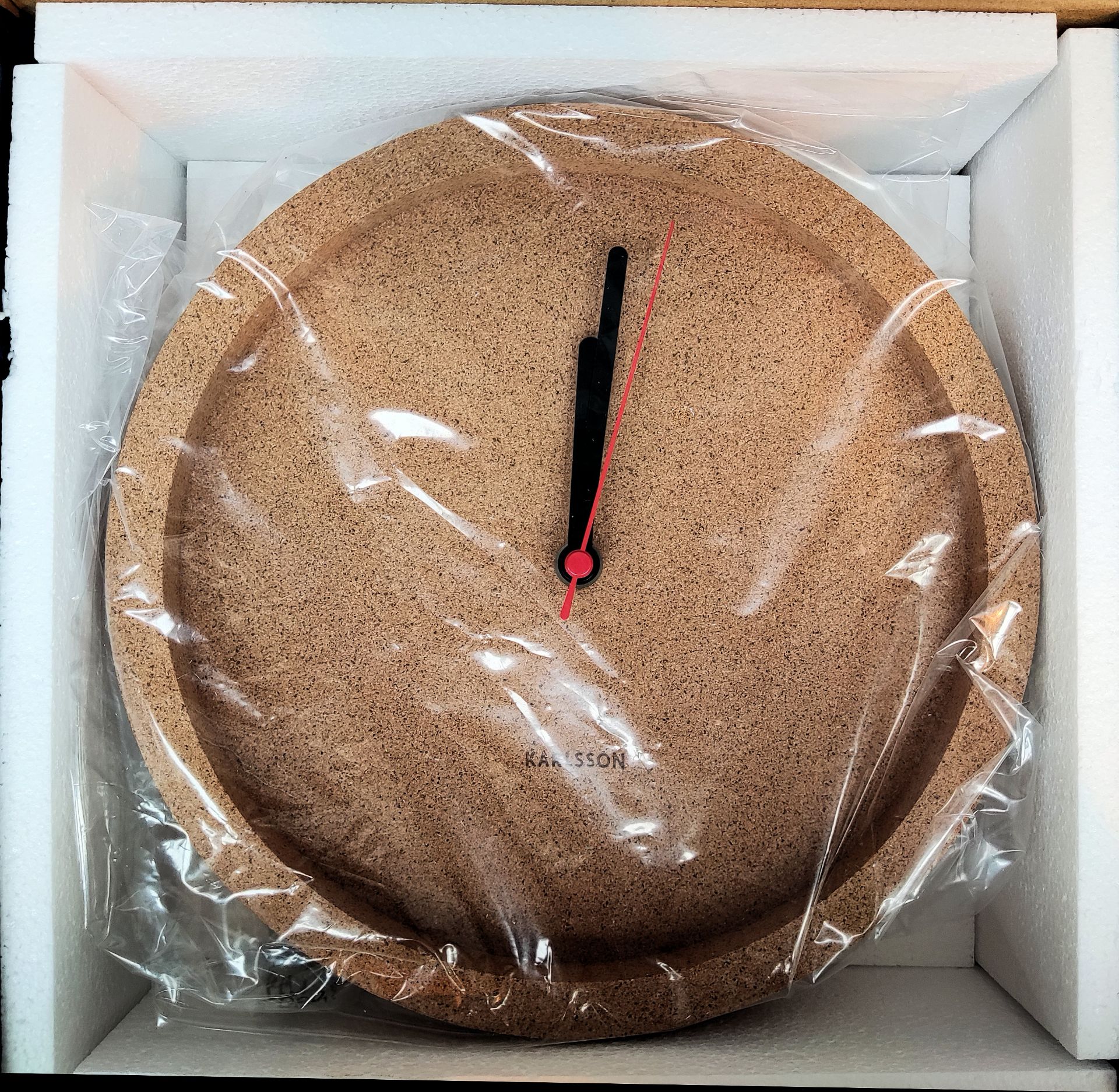 1 x Tom Cork Wall Clock - Made By Karlsson - New Boxed Stock - CL323 - Ref: KA5744/A4 - Location: Al - Image 2 of 2