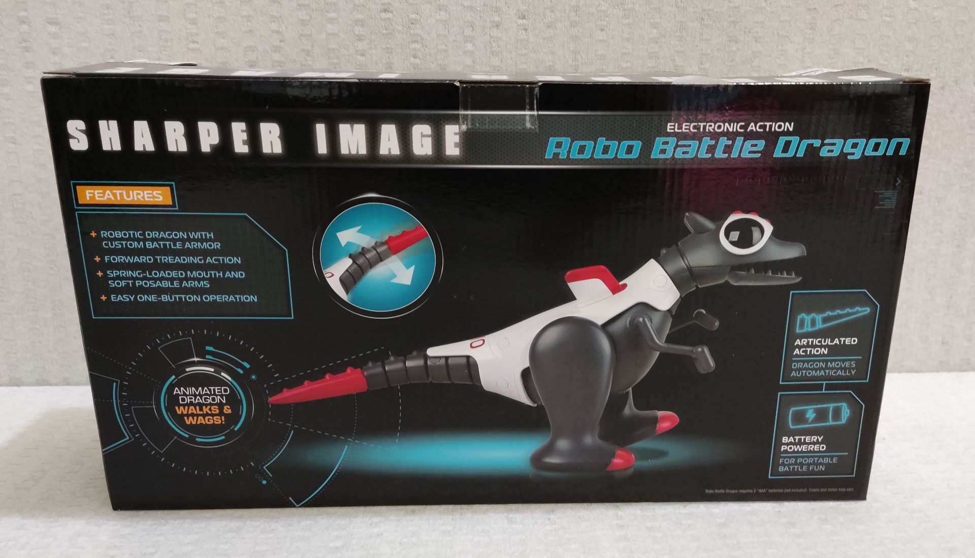 1 x Sharper Image Electronic Action Robo Battle Dragon - New/Boxed - Image 3 of 9