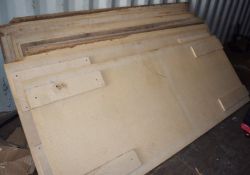 13 x Wooden Shelf Boards - Size: 249 x 94 cms