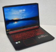 1 x Acer Nito 17.3" Gaming Laptop - NO VAT ON HAMMER - i7 Processor, 16gb DDR4, 1TB SSD, RTX2060