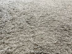 1 x Premium SHAGPILE Bedroom Carpet In Grey (3.3 x 4m) - Ref: REAR-BD/2ndFLR - CL742