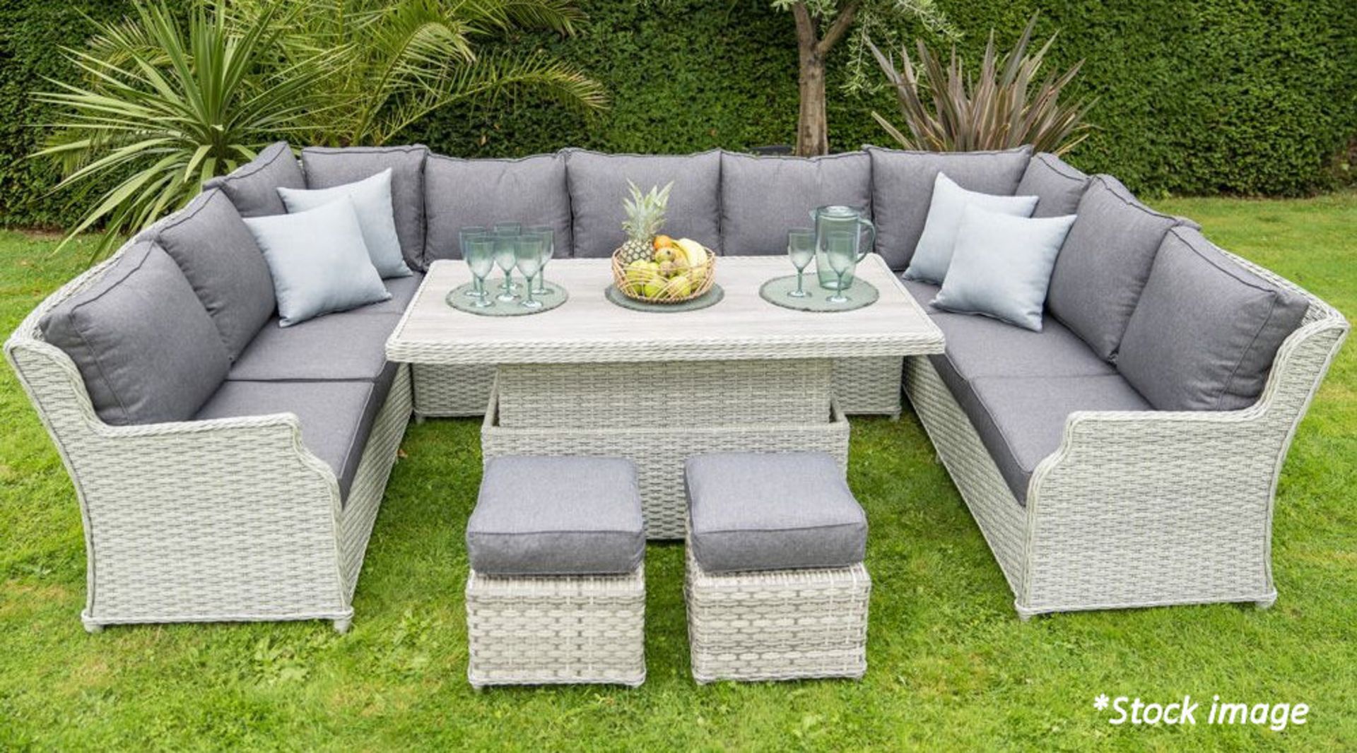 Hartman Hatfield U-Shaped Garden Lounge Set With Height Adjustable Table - New/Boxed - RRP £3,399.99 - Image 21 of 27