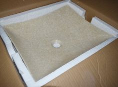1 x Stonearth 'Aston' Solid Galala Marble Stone Countertop Sink Basin - New Boxed Stock - RRP £495