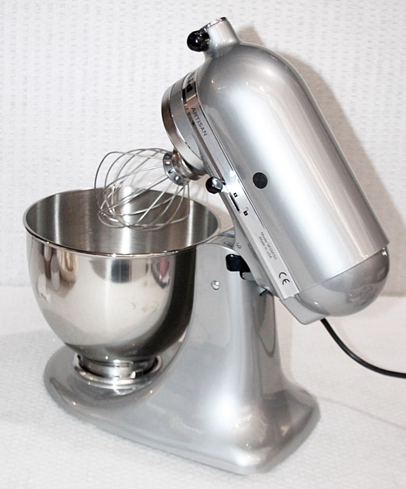 1 x KITCHENAID Artisan Tilt-Head Stand Mixer (4.8L) Original Price £549.00 - Unused Boxed Stock - Image 4 of 11