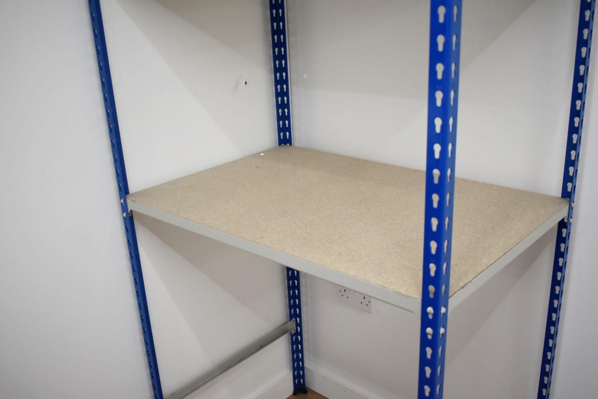 1 x Boltless Warehouse Storage Shelf With Two Shelves - Image 2 of 2