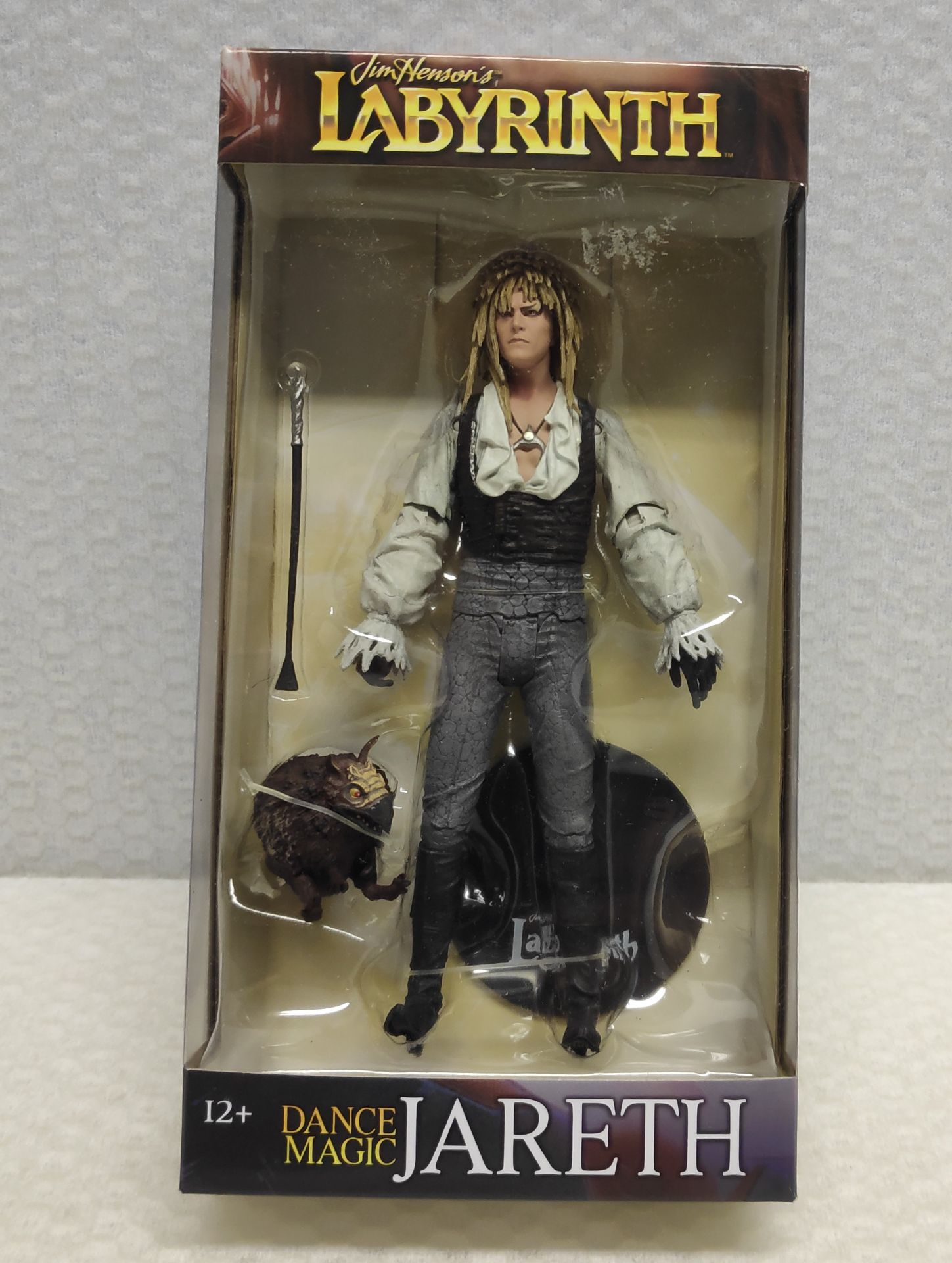 1 x David Bowie Dance Magic Jareth Action Figure From Labyrinth - McFarlane Toys - New/Boxed - HTYS1