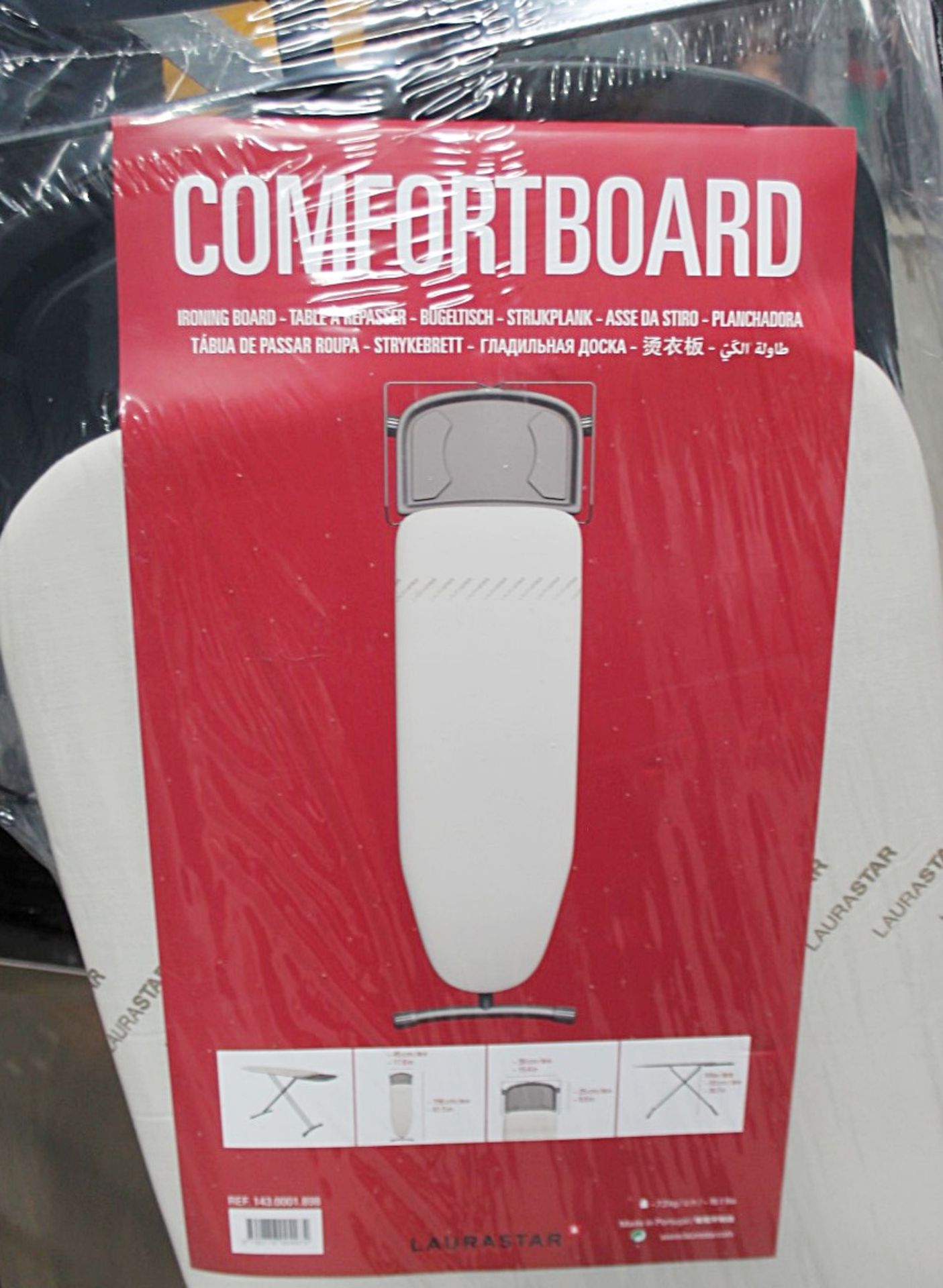 1 x LAURASTAR 'Comfort' Premium Ironing Board - Original Price £99.95 - Unused Sealed Stock - Image 4 of 6
